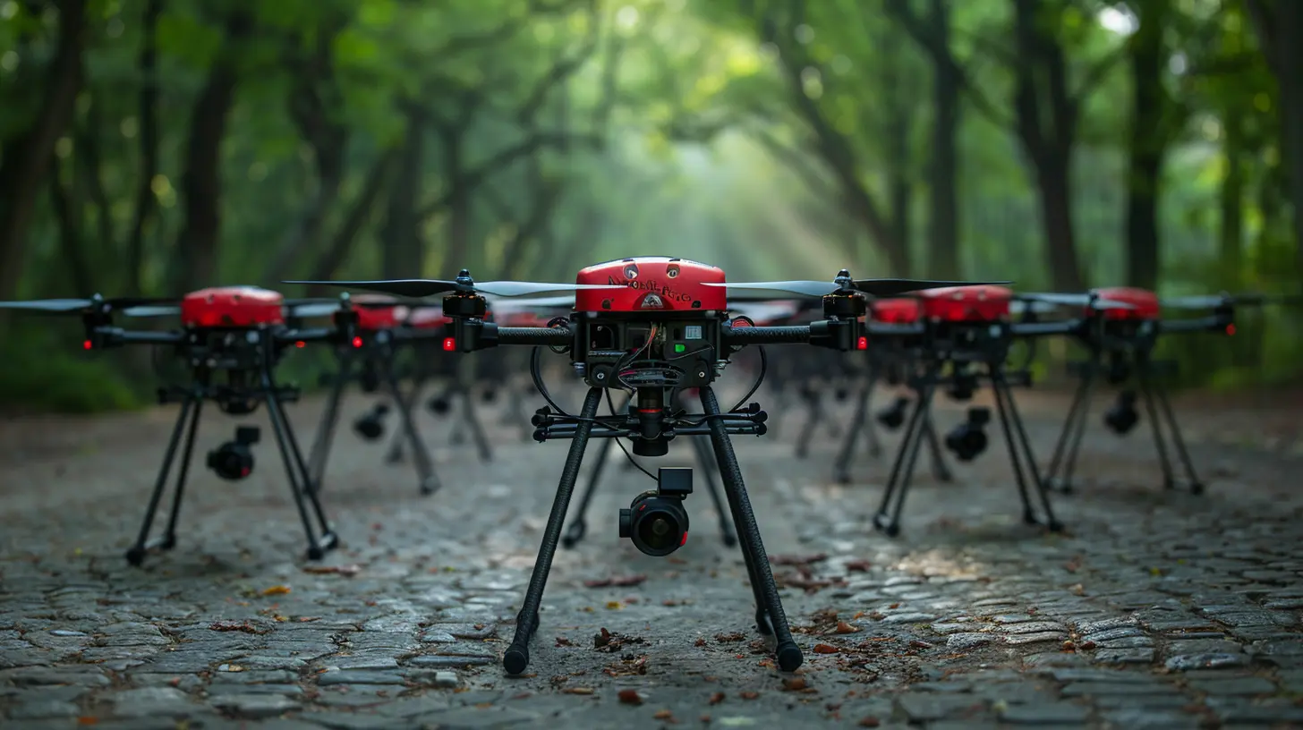 Drone Swarms: The Future of Coordinated Aerial Systems