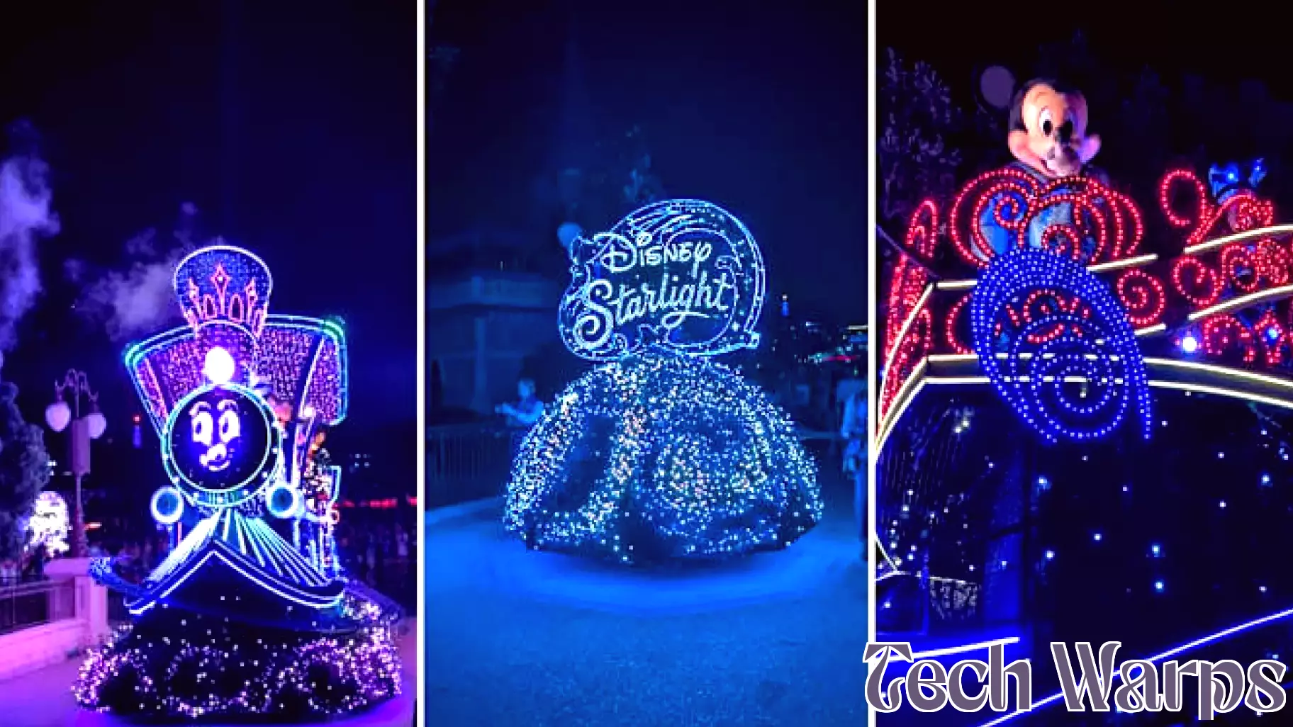 Disney's Nighttime Parade Unveils Innovative Technology and New Route